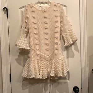 Beautiful ivory flare dress